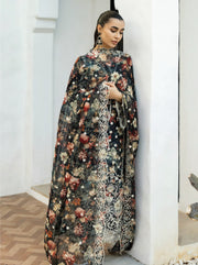 Zainab Chottani Embroidered Chikankari Lawn Unstitched 3Pc Suit D-10A Reeya