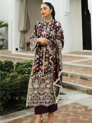 Zainab Chottani Embroidered Chikankari Lawn Unstitched 3Pc Suit D-10B Reeya