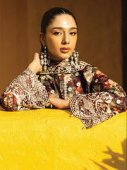 Zainab Chottani Embroidered Chikankari Lawn Unstitched 3Pc Suit D-10B Reeya