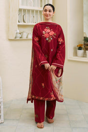 Coco by Zara Shahjahan Embroidered Lawn Unstitched 3Pc Suit D-10B RUHI