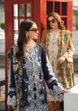 Elaf Premium Embroidered Linen Unstitched 3Ps Suit EPW-3A Sunkissed Meadows