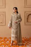 Emaan Adeel Sheherzadi Embroidered Chiffon Unstitched 3Pc Suit - ULFAT