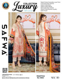 SLC-10 - SAFWA LUXURY 3-PIECE COLLECTION VOL 1 2022 Shop Online | Pakistani Dresses | Dresses |3-Piece Dress