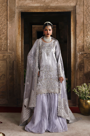 silver embroidered traditional outfit 