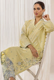 Safwa Embroidered Lawn Pret 2Pc Suit ( Shirt / Trouser ) P000569