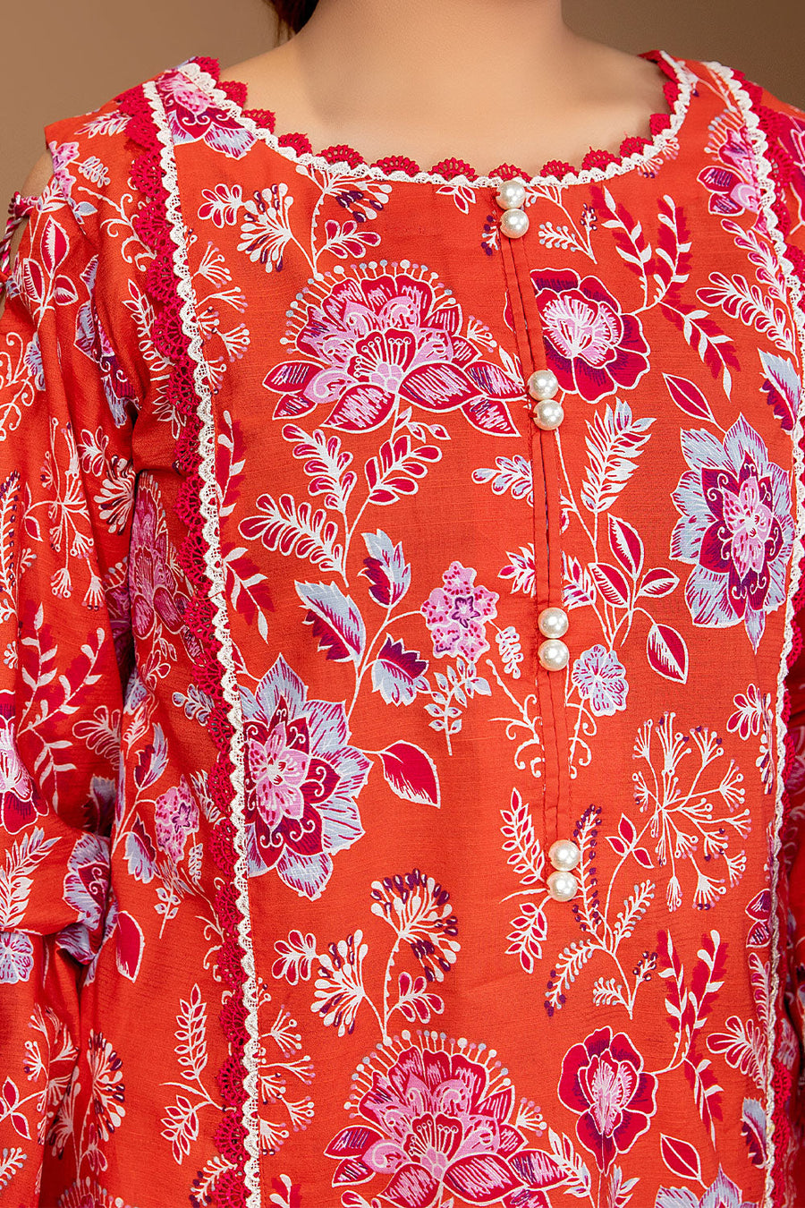 Ixora by Safwa Fine Printed Doria Lawn Unstitched 3Pc Suit ICS-13
