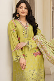 Safwa Ashley Embroidered Viscose Doria Unstitched 3Pc Suit ASC-13