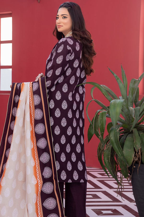 SGL-03 - SAFWA GLORIA KHADDAR 3 PIECE COLLECTION