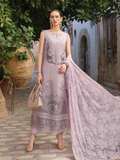 Maria.B Unstitched Embroidered Luxury Lawn 3Pc Suit D-2411-B