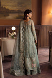Afrozeh Hayat Wedding Embroidered Organza Unstitched 3Pc Suit - Mehves