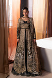 Afrozeh Hayat Wedding Embroidered Organza Unstitched 3Pc Suit - Rayyan