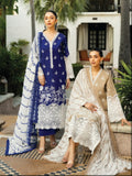 Zainab Chottani Embroidered Chikankari Lawn Unstitched 3Pc Suit D-11B Sia