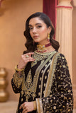 Dastgah by Neeshay Embroidered Chiffon Unstitched 3Pc Suit - LEILA