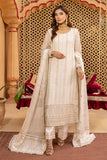 Dastgah by Neeshay Embroidered Chiffon Unstitched 3Pc Suit - SHABNAM