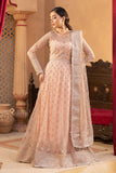 Dastgah by Neeshay Embroidered Net Unstitched 3Pc Suit - NAVA