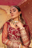 Dastgah by Neeshay Embroidered Net Unstitched 3Pc Suit - GULNAAR