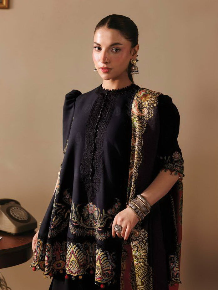 Maria B MBasics Embroidered Linen Unstitched 3Pc Suit MB-CUSV15-11B