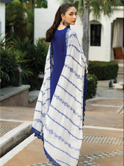 Zainab Chottani Embroidered Chikankari Lawn Unstitched 3Pc Suit D-11B Sia