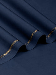 Autograph Plus by Fabrieco Men's Unstitched Cotton Suit - Navy