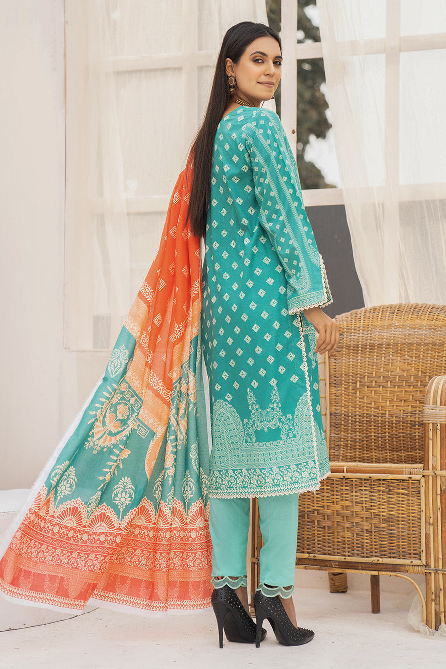 SSD-183 - DIGITAL PRINTS SHIRT DUPATTA COLLECTION