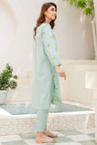 Safwa Embroidered Cotton Pret 2Pc Suit ( Shirt / Trouser ) 2P-EMB-147