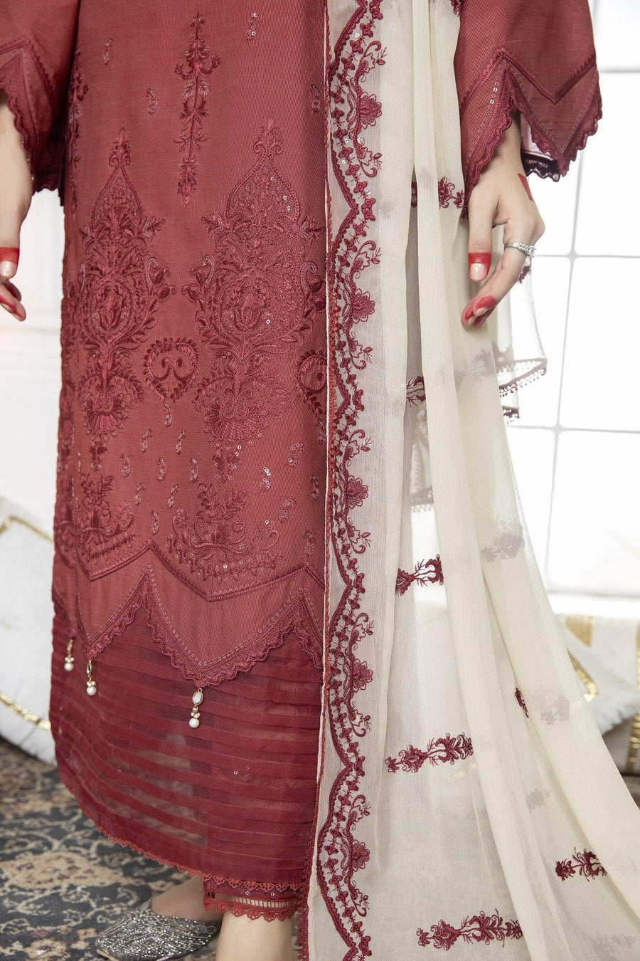 OPC-01 - SAFWA OPAL 3-PIECE COLLECTION VOL 1 Shop Online | Pakistani Dresses | Dresses