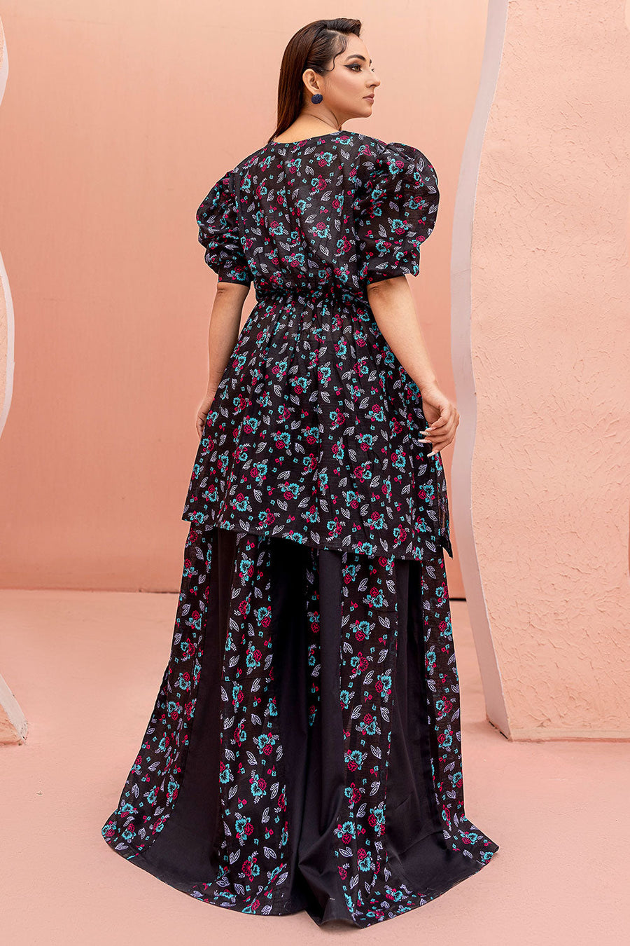 Safwa Orla Unstitched Printed Lawn 2Piece Suit - OR 62