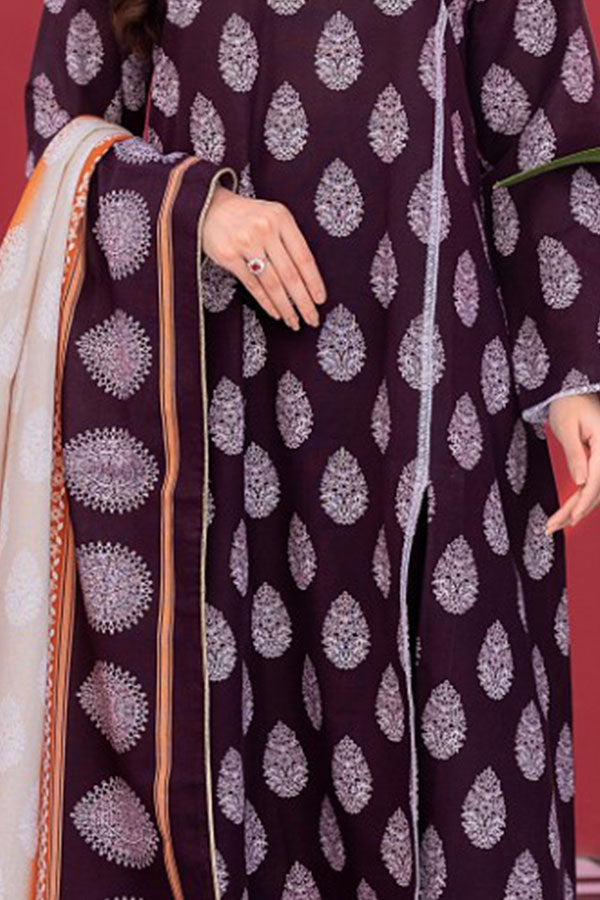 SGL-03 - SAFWA GLORIA KHADDAR 3 PIECE COLLECTION
