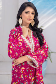 Safwa Tulip Vol-01 Digital Printed Khaddar Unstitched 2Pc Suit TSC-04