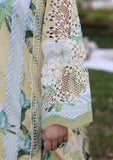 image of Digital Printed & Chikankari Lawn Sleeves from ELAF's "PRINT CHIKANKARI" 2024 Collection. 	