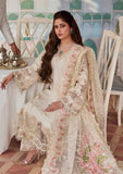 MOTIA dress with Embroidered Organza Dupatta Pallu Border from  ELAF's "ELAF EID EDIT" 2024 Collection.