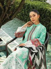 Zainab Chottani Embroidered Chikankari Lawn Unstitched 3Pc Suit D-12B Rayne