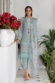 JLA-12 | POWDER BLUE | Stitch 3 Piece  | Jacquard