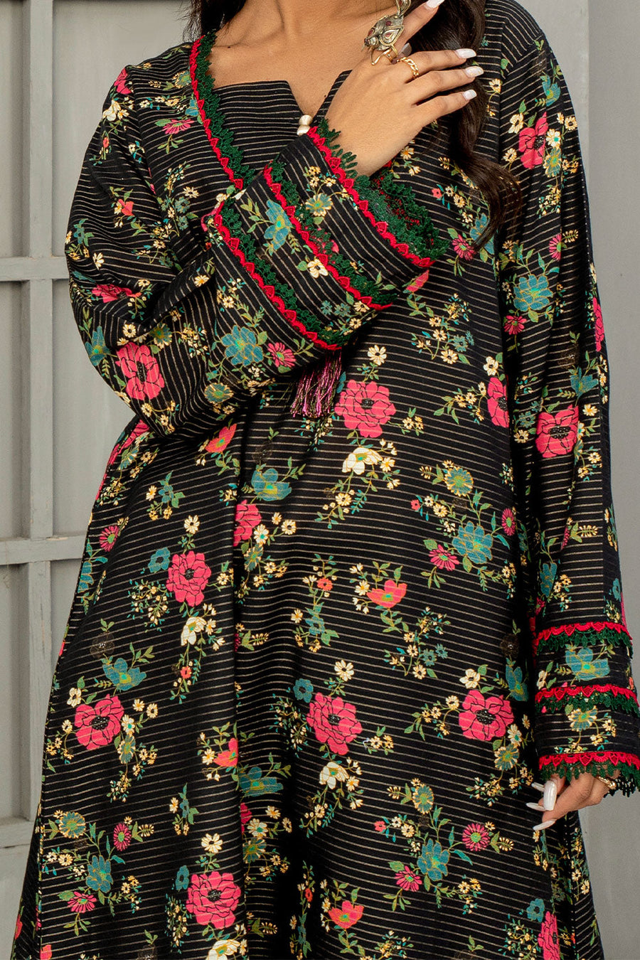 Safwa Tulip Vol-04 Printed Masuri Unstitched 2Piece Suit TZK-59