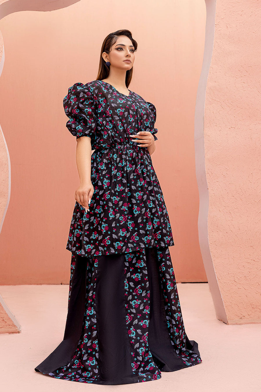 Safwa Orla Unstitched Printed Lawn 2Piece Suit - OR 62