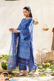 Safwa Kishmish Premium Embroidered Chikankari Lawn Unstitched 3Pc Suit SKH-02