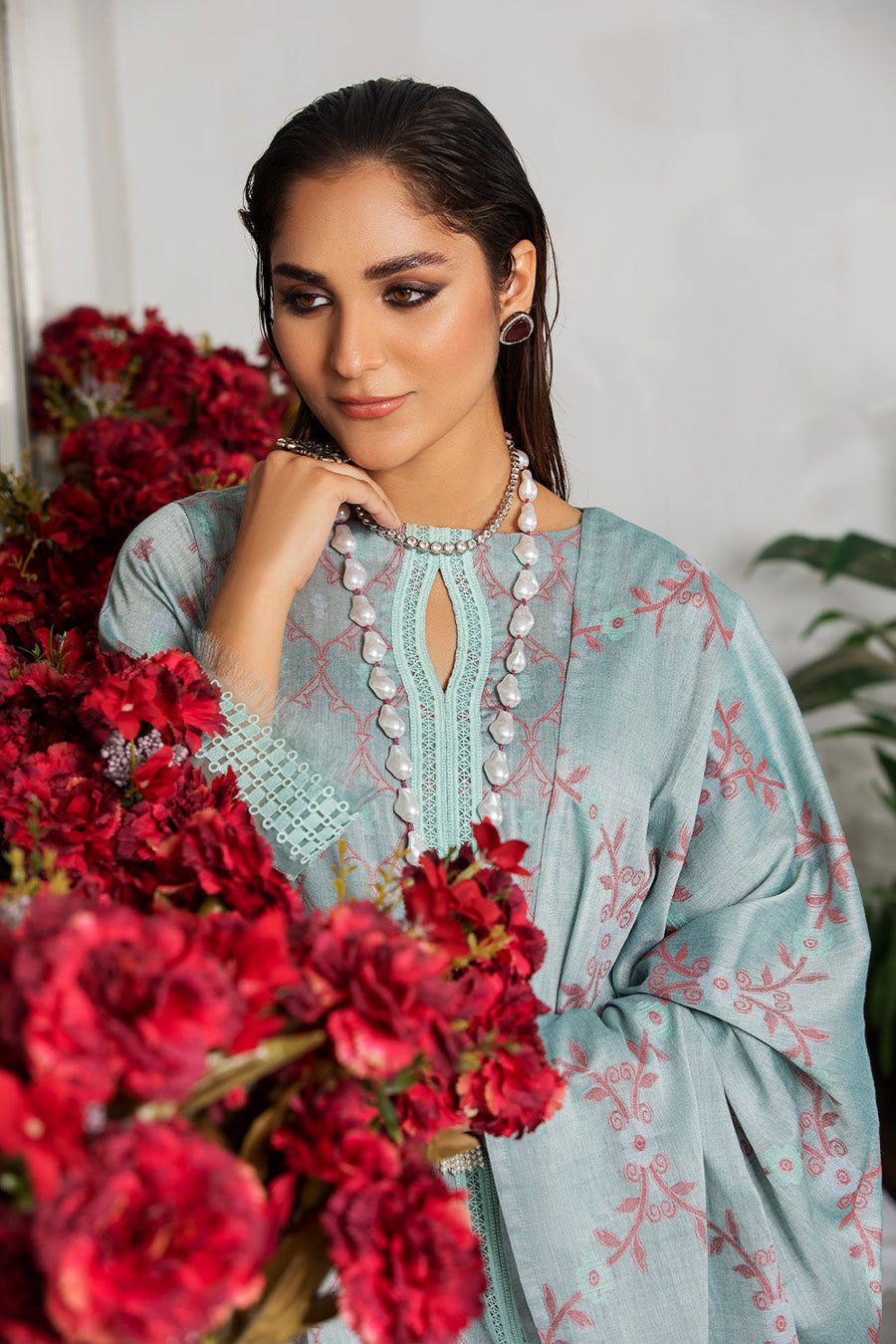 JLA12 POWDER BLUE - 3 Piece - LA ROSAA
