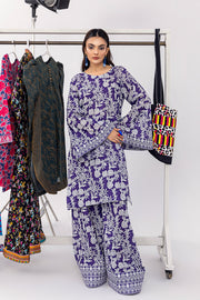 Safwa Orla Unstitched Printed Lawn 2Piece Suit - OR 88