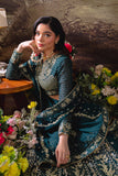 Neeshay Dastaan Embroidered Chiffon Unstitched 3Pc Suit - Shahnoor