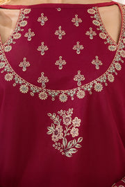 Safwa Embroidered Lawn Pret 2Pc Suit ( Shirt / Trouser ) P000564