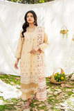 Safwa Skye Premium Embroidered Lawn Unstitched 3Pc Suit SKY-04