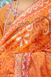 Safwa Embroidered Lawn Pret 3Pc Suit 3P-EMB-117