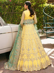 Layali Formals By Akbar Aslam Embroidered Net Suit - ILONA