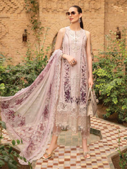 Maria.B Unstitched Embroidered Luxury Lawn 3Pc Suit D-2414-A