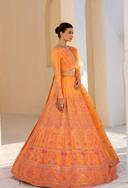 Nyra by Akbar Aslam Embroidered Raw Silk Suit - 1467 MAY