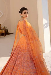 Nyra by Akbar Aslam Embroidered Raw Silk Suit - 1467 MAY