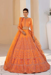 Nyra by Akbar Aslam Embroidered Raw Silk Suit - 1467 MAY