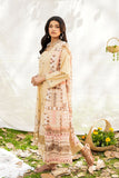 Safwa Skye Premium Embroidered Lawn Unstitched 3Pc Suit SKY-04