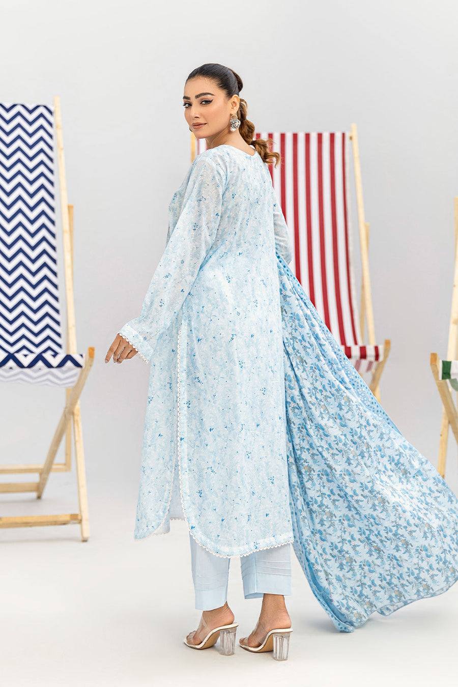 Safwa Praha Vol-05 Digital Printed Lawn Unstitched 3Pc Suit SPH-47