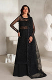 Zarif Muse Thread Embroidered Organza Unstitched 3Pc Suit ZE-MT-04 Maelin